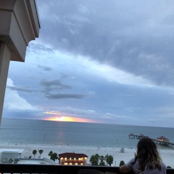 Clear water beach, florida USA