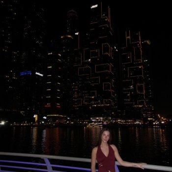 Dubai marina skyline