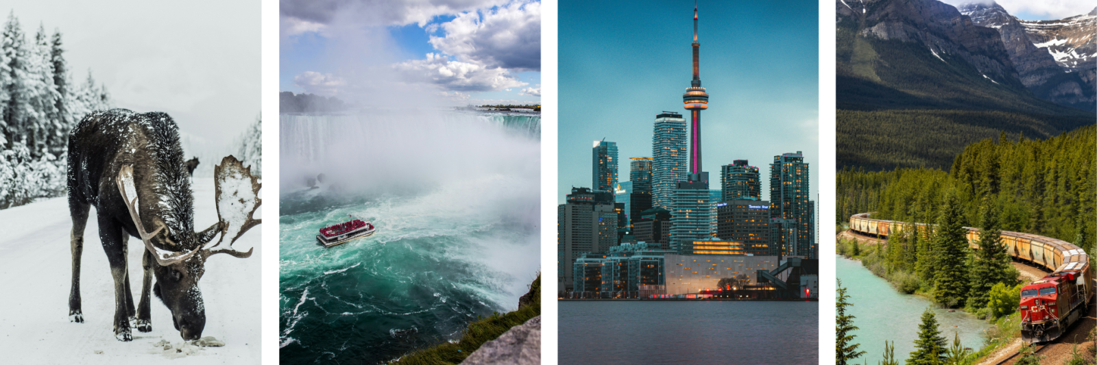 A collage of Canada.